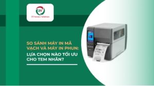 So sánh máy in mã vạch và máy in phun: Lựa chọn nào tối ưu cho tem nhãn