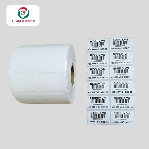 Mực in trên giấy decal mã vạch phải đảm bảo chống thấm, bám dính tốt và rõ nét để giúp mã vạch dễ quét