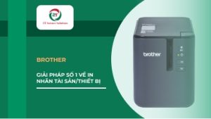 Brother- Giải pháp số 1 về in nhãn tài sản/thiết bị