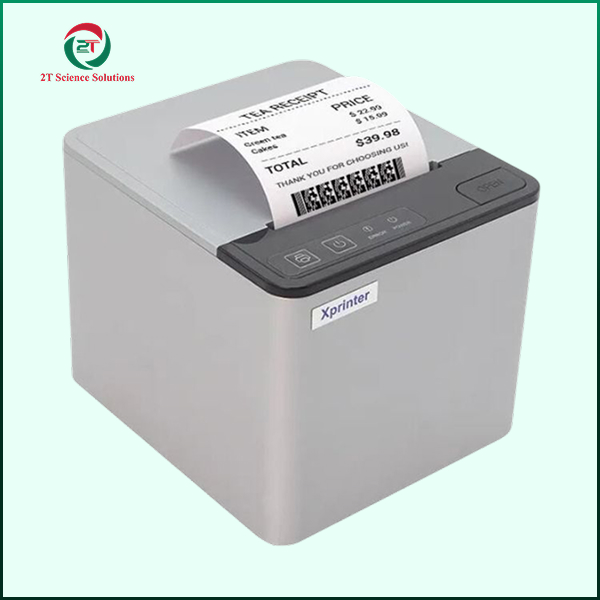 Máy in hóa đơn có tốc độ in cao và chất lượng bản in sắc nét, hỗ trợ đa dạng các loại hóa đơn